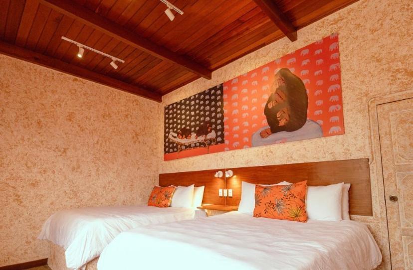 Macarena Hostel Flores Bagian luar foto