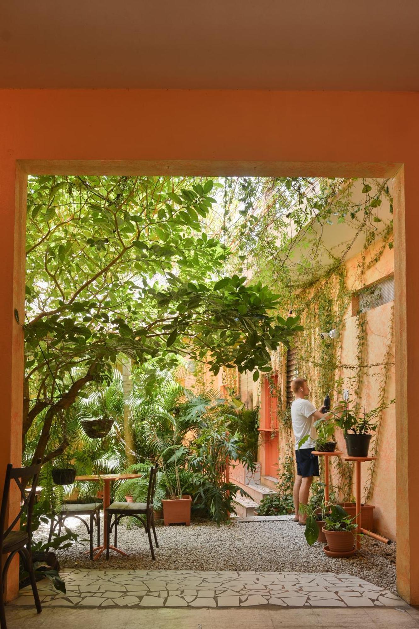 Macarena Hostel Flores Bagian luar foto